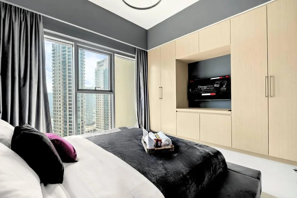 Apartment Glow Sky Suite Trendy 1Br- Dubai Mall Access By Maxx Value Homes