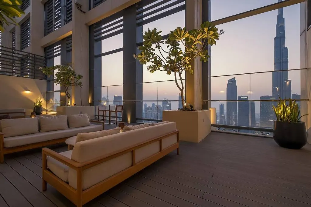 Apartment Glow Sky Suite Trendy 1Br- Dubai Mall Access By Maxx Value Homes United Arab Emirates