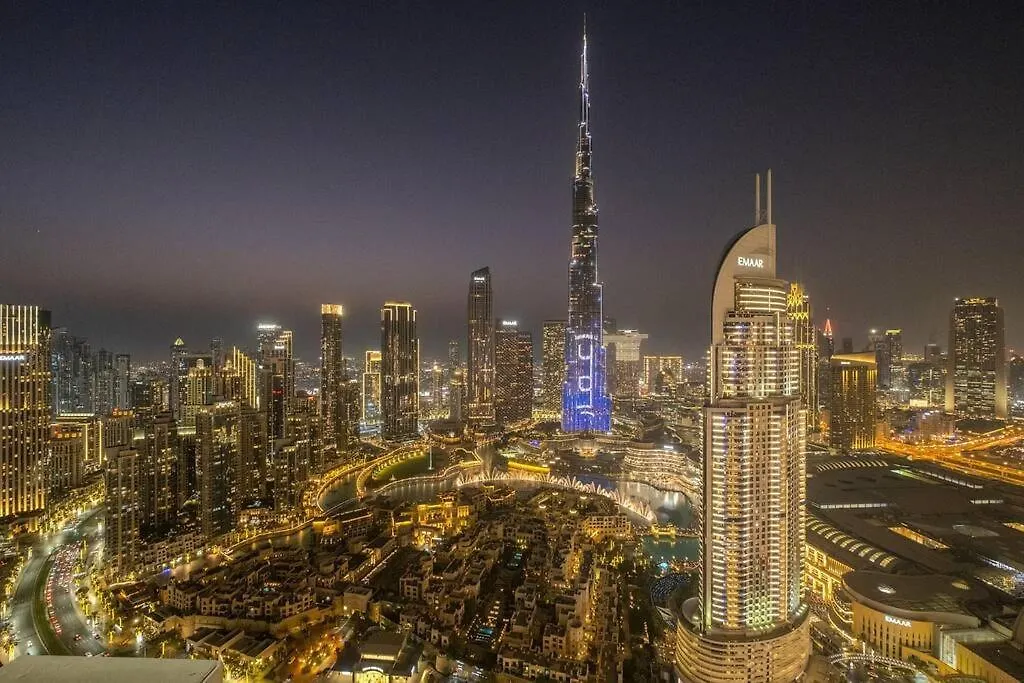 Apartment Glow Sky Suite Trendy 1Br- Dubai Mall Access By Maxx Value Homes United Arab Emirates