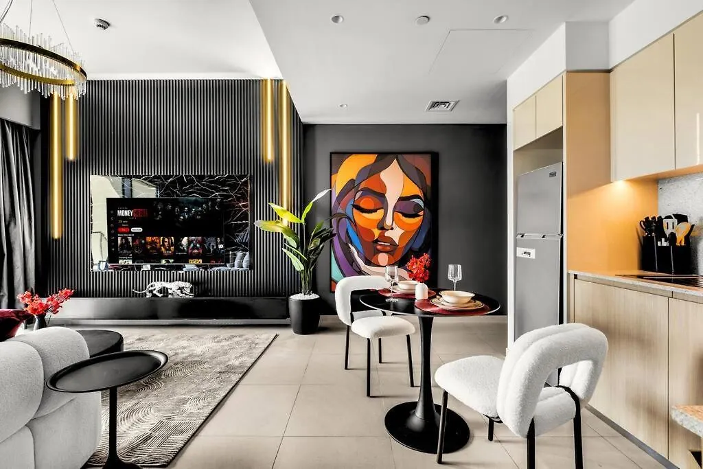 Apartment Glow Sky Suite Trendy 1Br- Dubai Mall Access By Maxx Value Homes